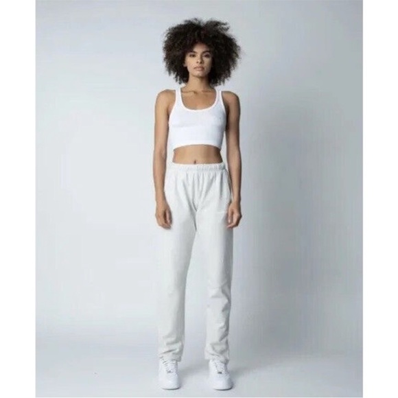 BNWOT- Talentless- Cement- XXL*flaw* Cement/Bone Sweatpants - Picture 2 of 5